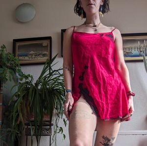 victoria's secret red slip